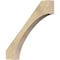 Ekena Millwork 6"W x 44"D x 44"H Westlake Rough Sawn Knee Brace, Douglas Fir BRC06X44X44WTL00RDF - alternate 1